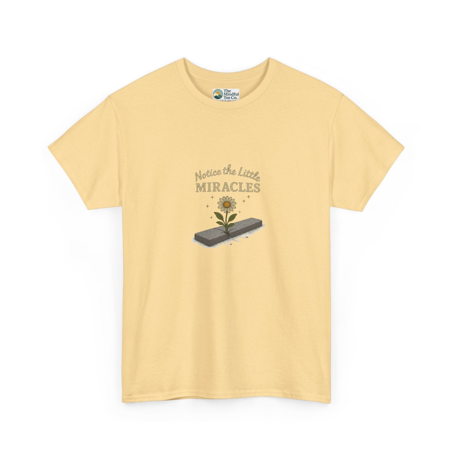 Notice the Little Miracles T-Shirt – Inspirational Mindfulness Tee
