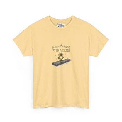 Notice the Little Miracles T-Shirt – Inspirational Mindfulness Tee