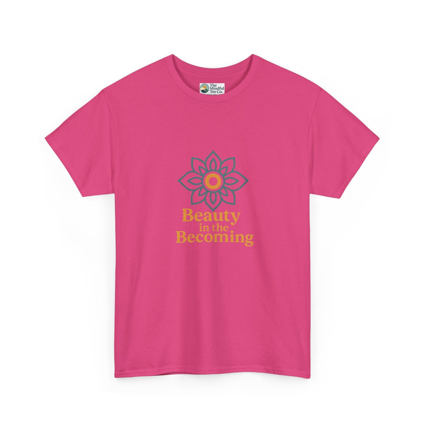 Beauty in the Becoming T-Shirt – Mandala & Mindfulness Growth Tee
