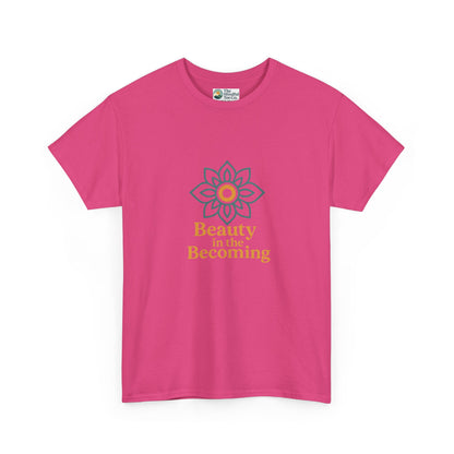 Beauty in the Becoming T-Shirt – Mandala & Mindfulness Growth Tee