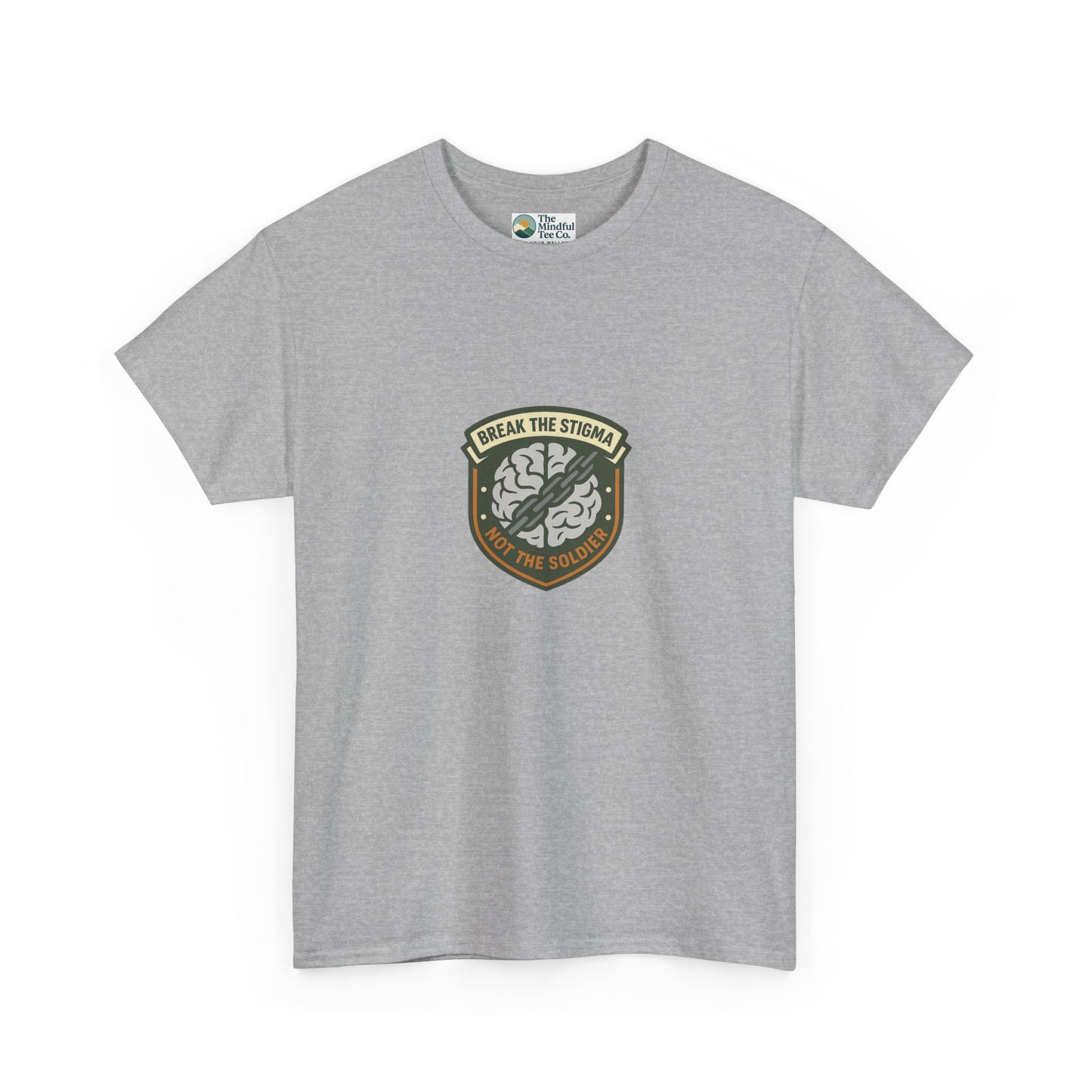 Break the Stigma T-Shirt – Military Mental Health Tee