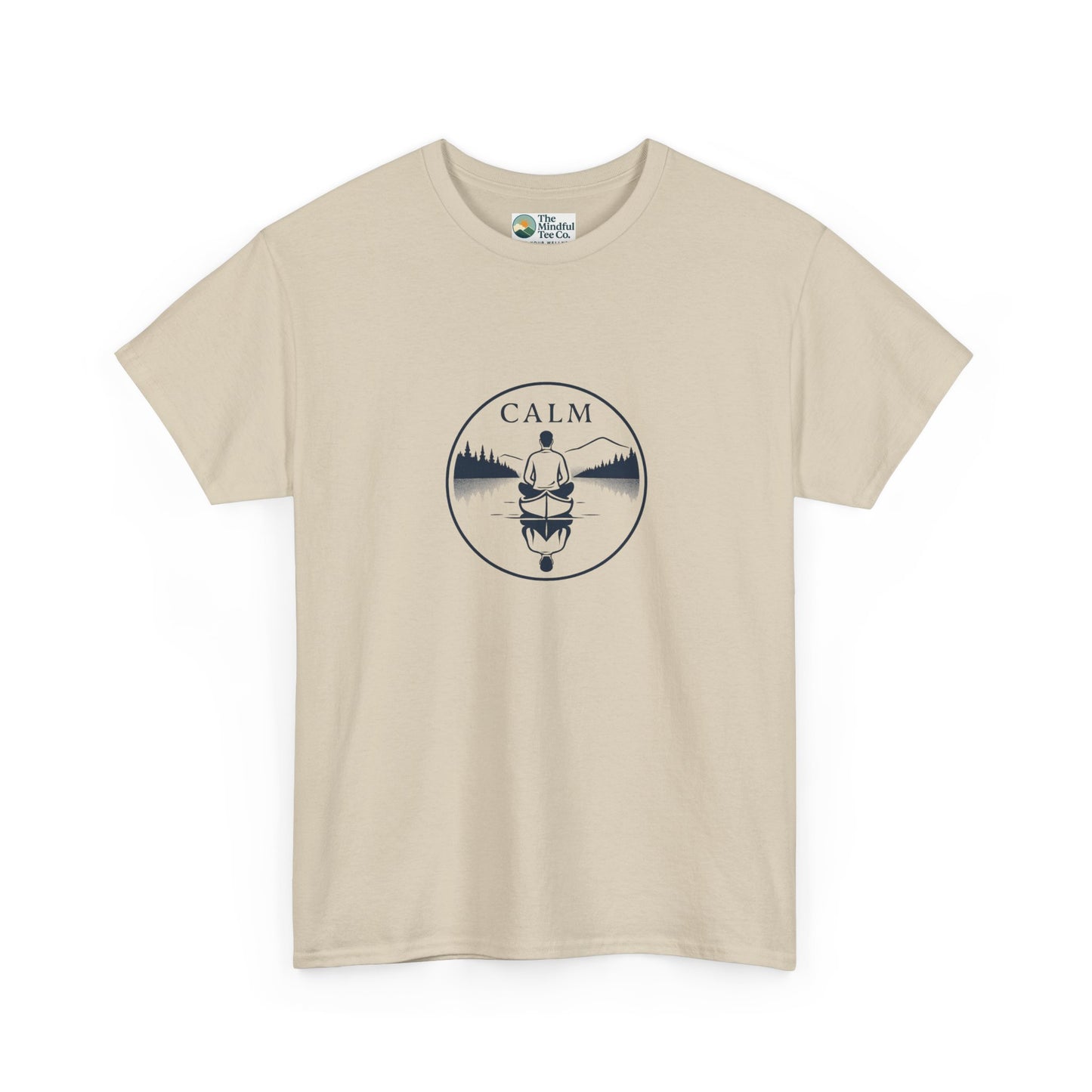 Calm T-Shirt – Minimalist Meditation Tee