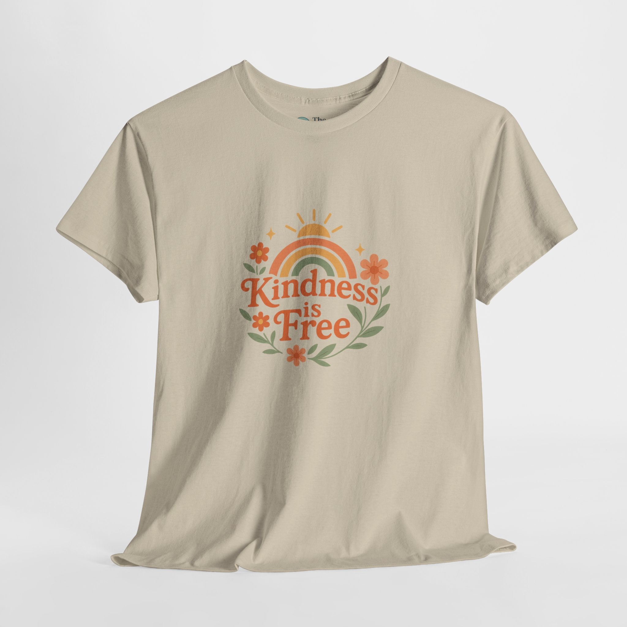 Kindness Is Free – Retro Sunshine Tee