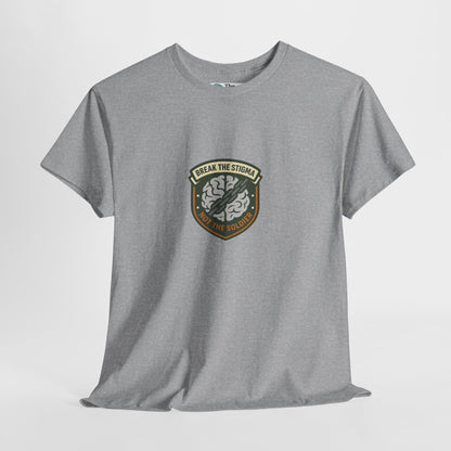 Break the Stigma T-Shirt – Military Mental Health Tee