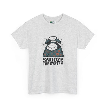 Snooze the System T-Shirt – Anti-Hustle Tee