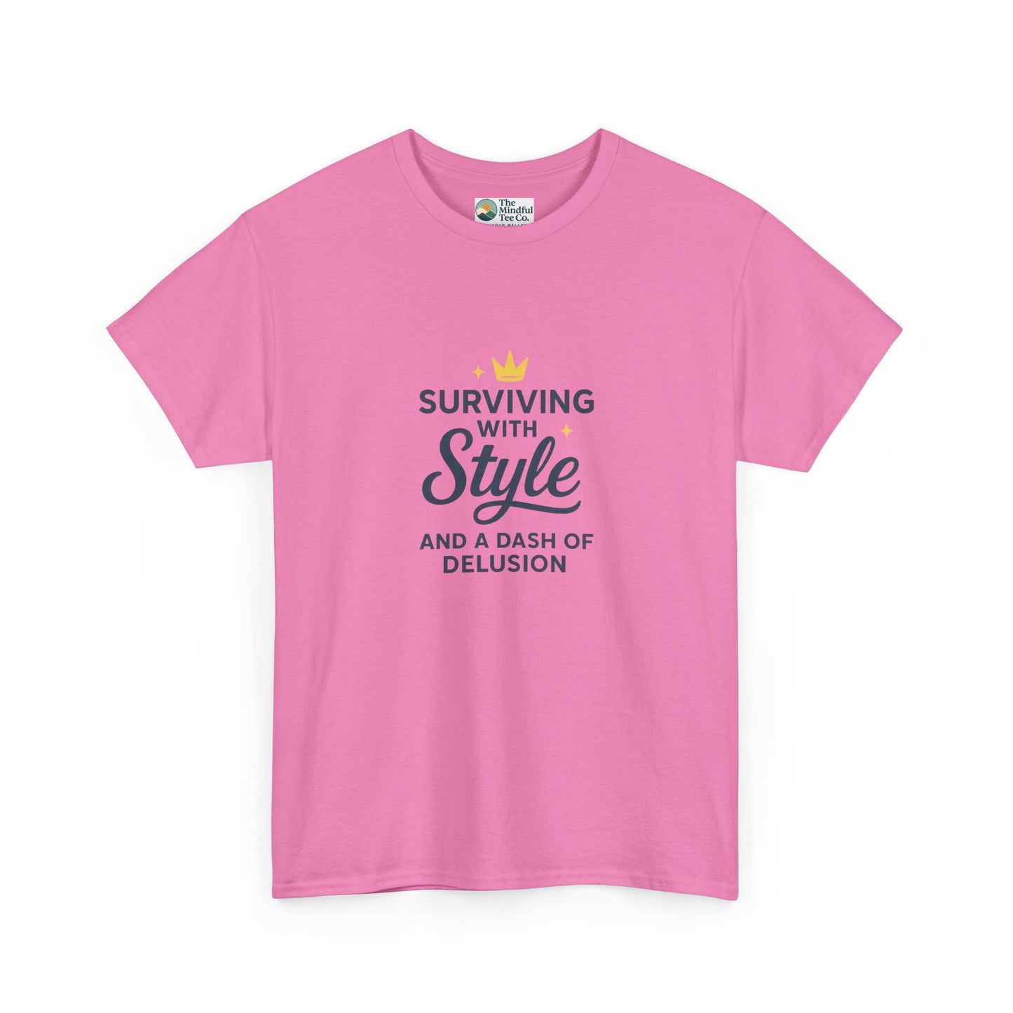 Surviving with Style T-Shirt – Mental Health & Self-Care Tee