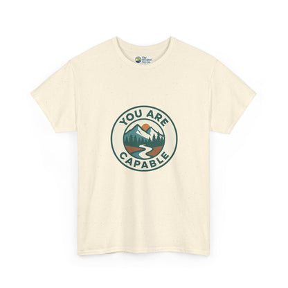 You Are Capable T-Shirt – Inspirational Adventure Tee