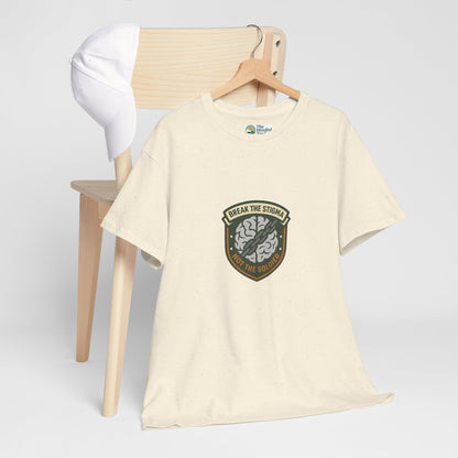 Break the Stigma T-Shirt – Military Mental Health Tee