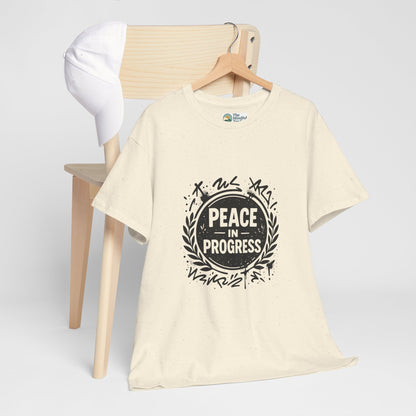 Peace in Progress T-Shirt – Streetwear Mindfulness Tee