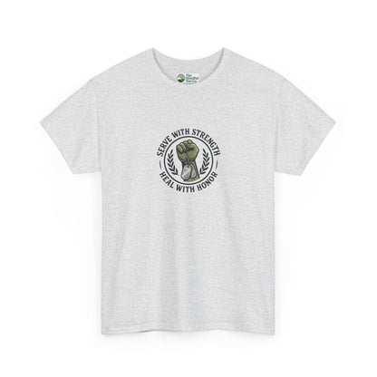Serve with Strength T-Shirt – Military Mental Health Tee