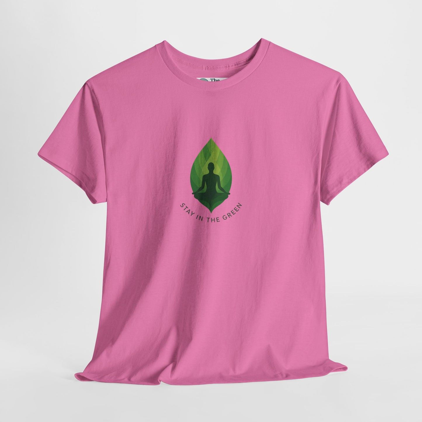 Stay in the Green T-Shirt – Minimalist Meditation Tee