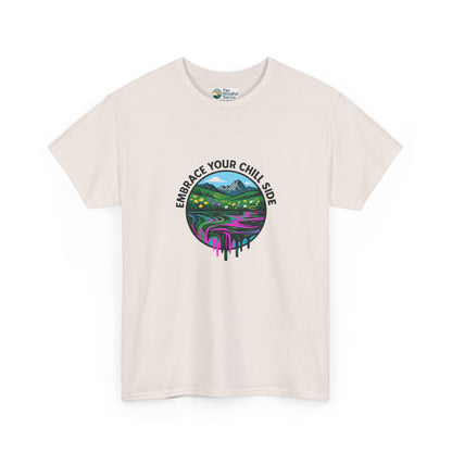 Embrace Your Chill Side T-Shirt - Alpine Meadow Meltdown Tee