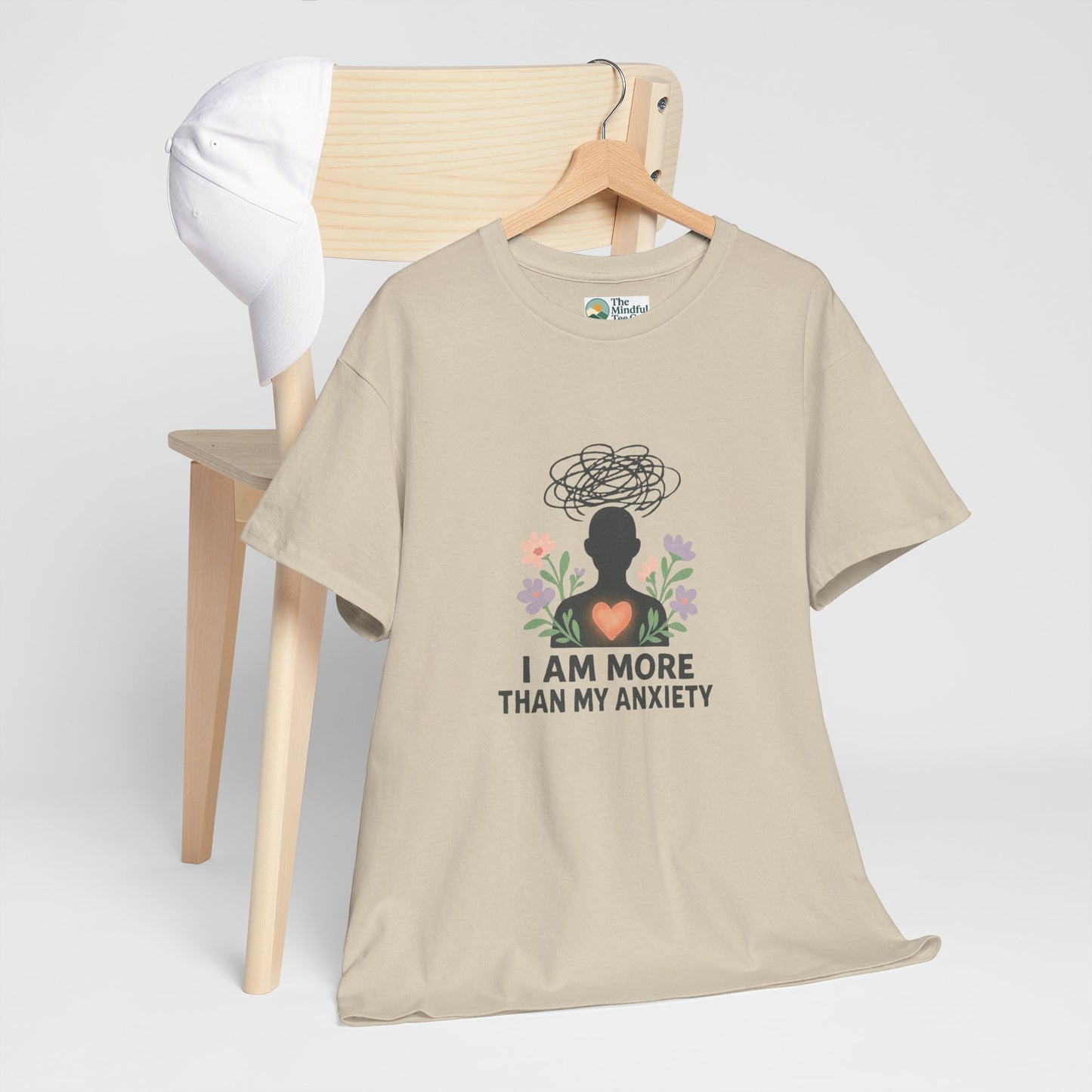 I Am More Than My Anxiety T-Shirt – Mental Health Awareness Tee