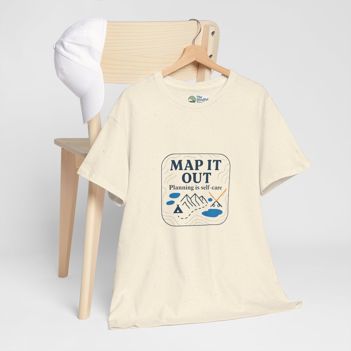 Map It Out T-Shirt – Planning Is Self-Care Tee