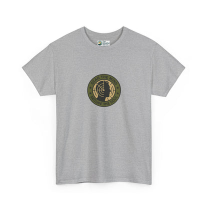 Scan the Mind, Secure the Soul T-Shirt – Military Awareness & Strength  Tee