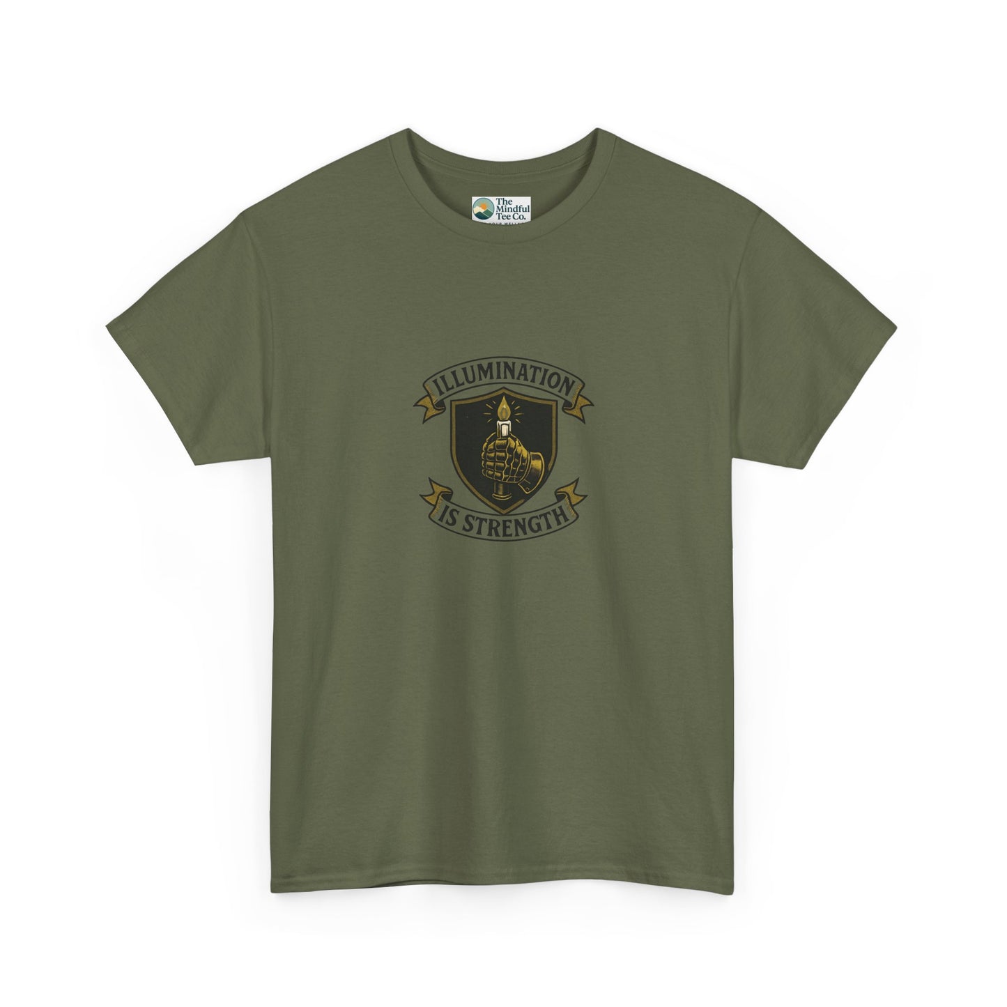 Illumination Is Strength T-Shirt – Military Resilience & Awareness  Tee