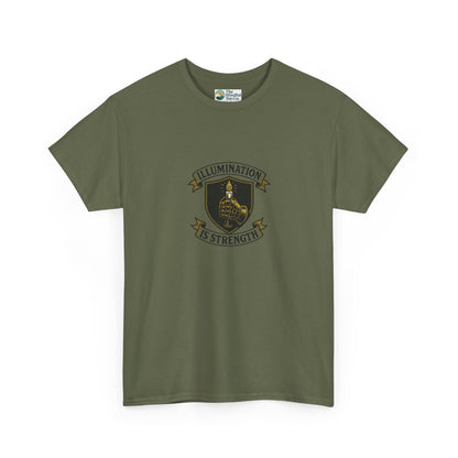Illumination Is Strength T-Shirt – Military Resilience & Awareness  Tee