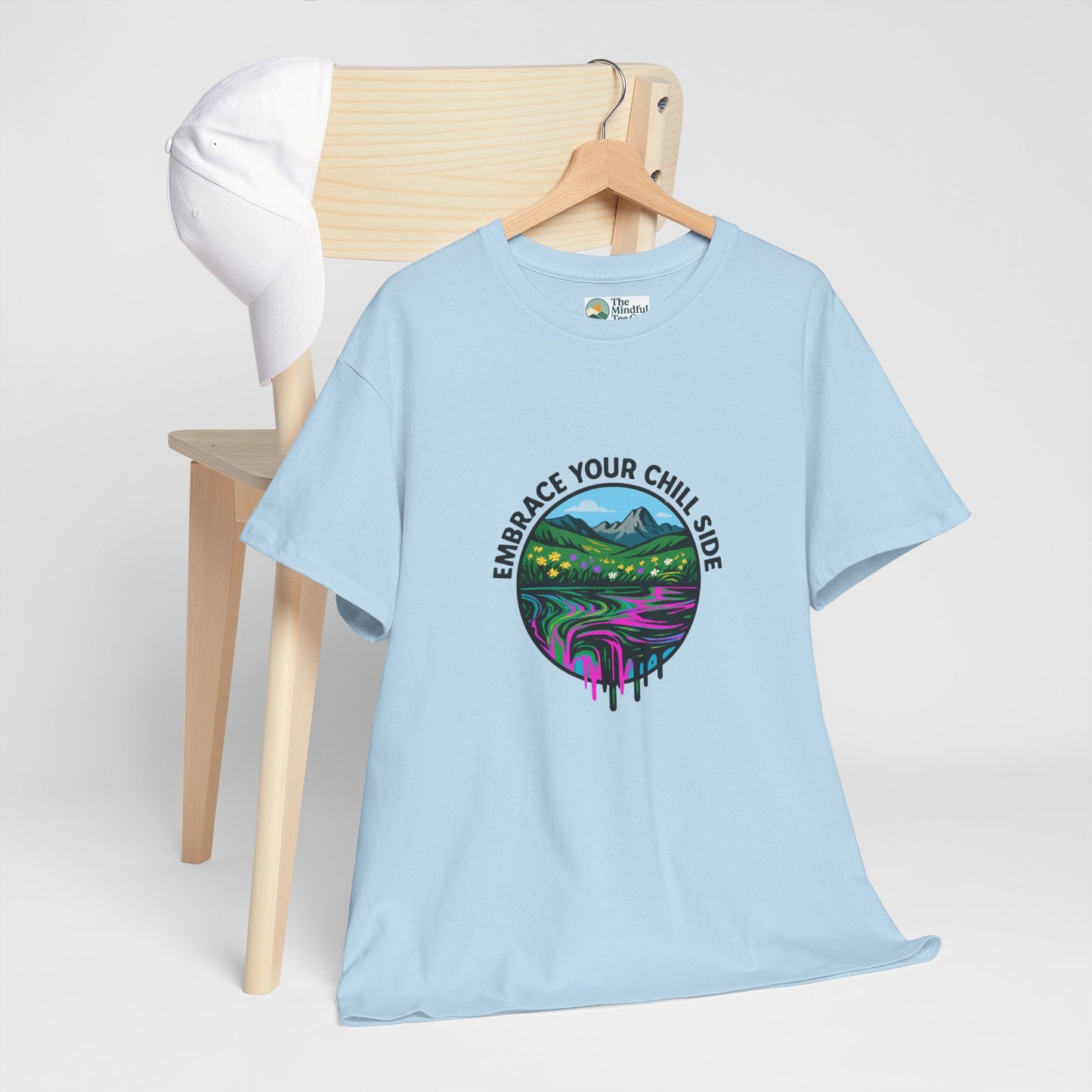 Embrace Your Chill Side T-Shirt - Alpine Meadow Meltdown Tee