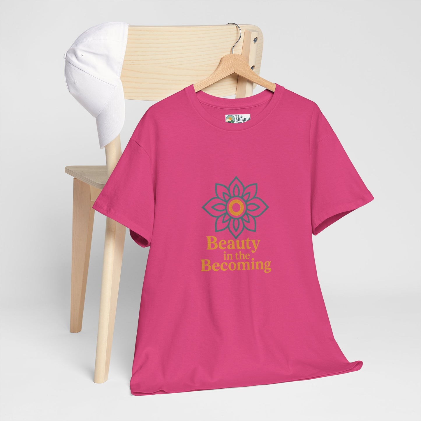 Beauty in the Becoming T-Shirt – Mandala & Mindfulness Growth Tee