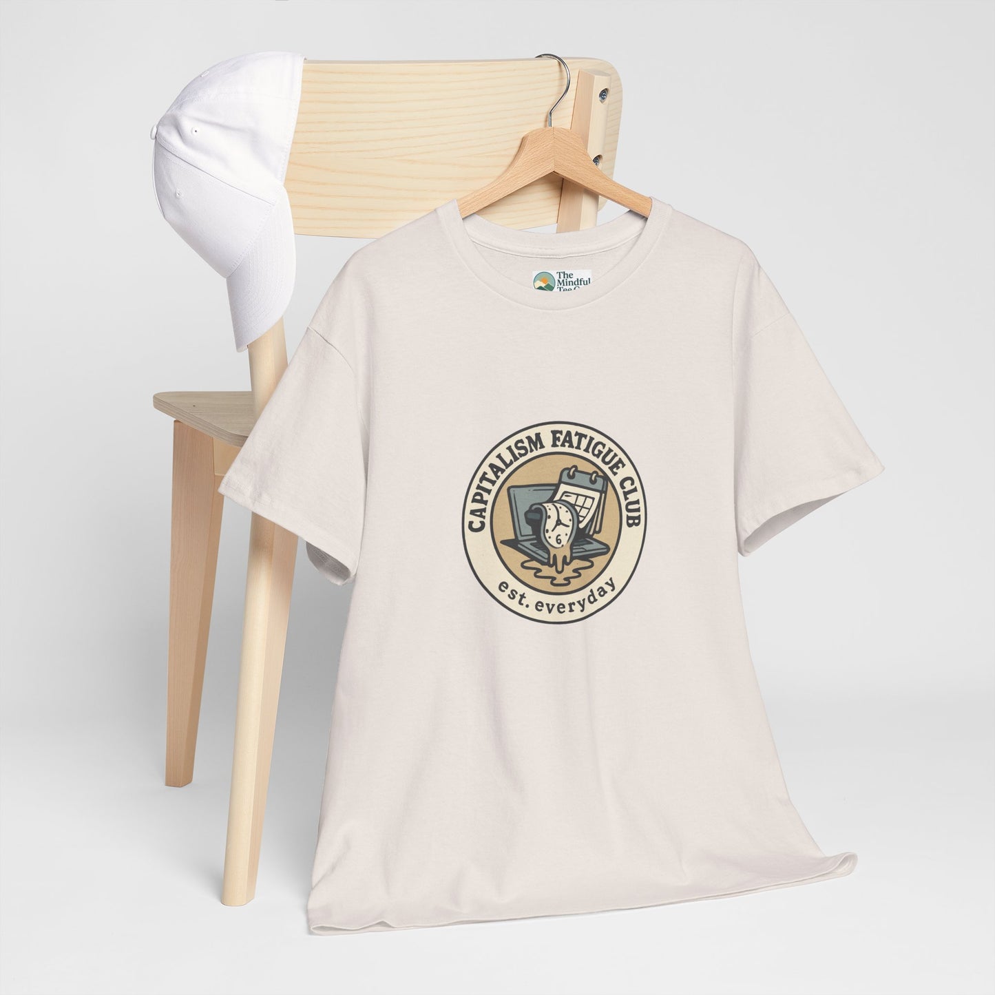 Capitalism Fatigue Club T-Shirt – Burnout Culture Tee