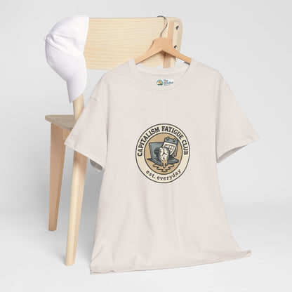 Capitalism Fatigue Club T-Shirt – Burnout Culture Tee