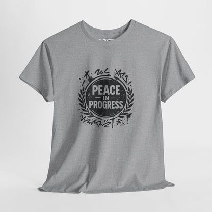Peace in Progress T-Shirt – Streetwear Mindfulness Tee