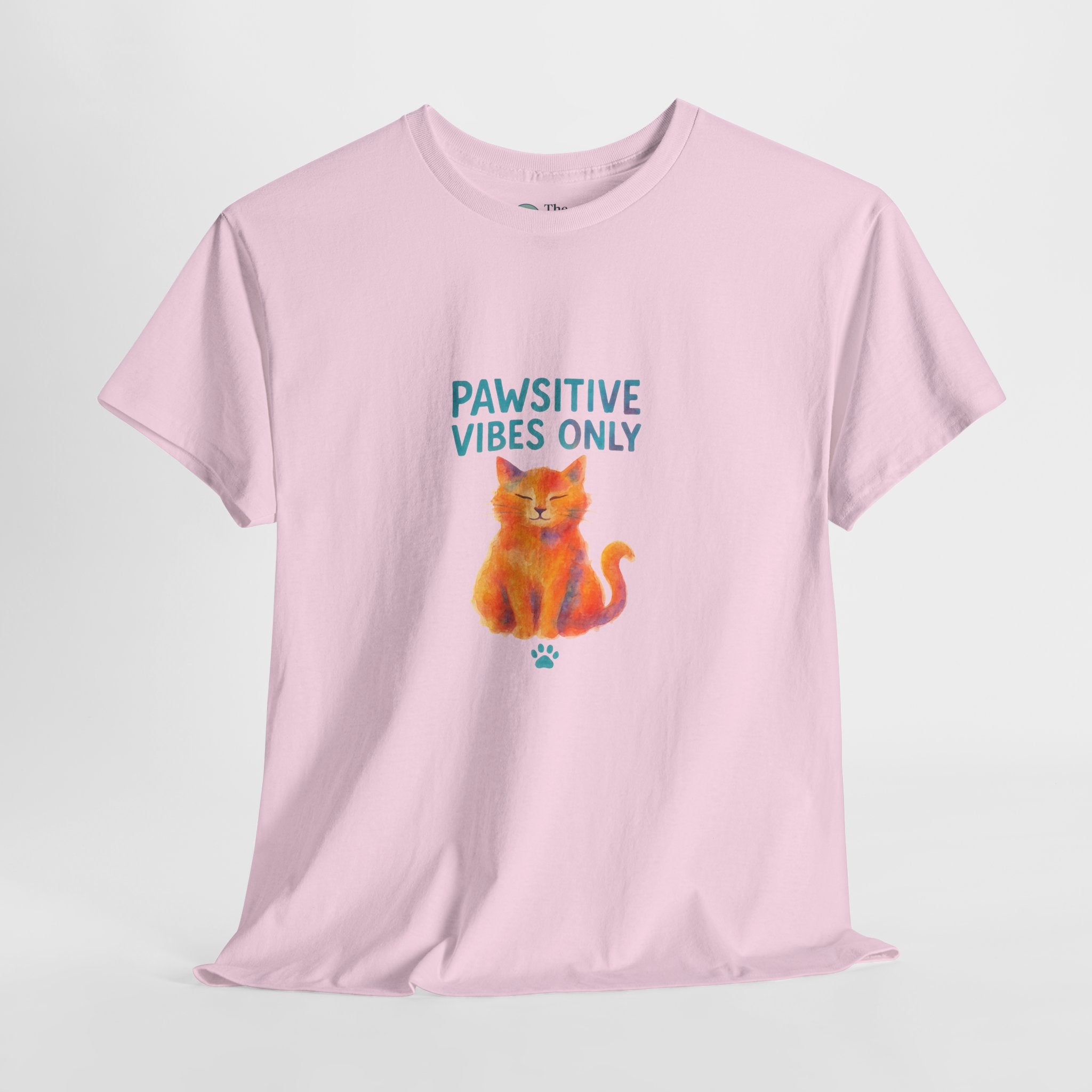 Pawsitive Vibes Only – Cat Comfort Tee