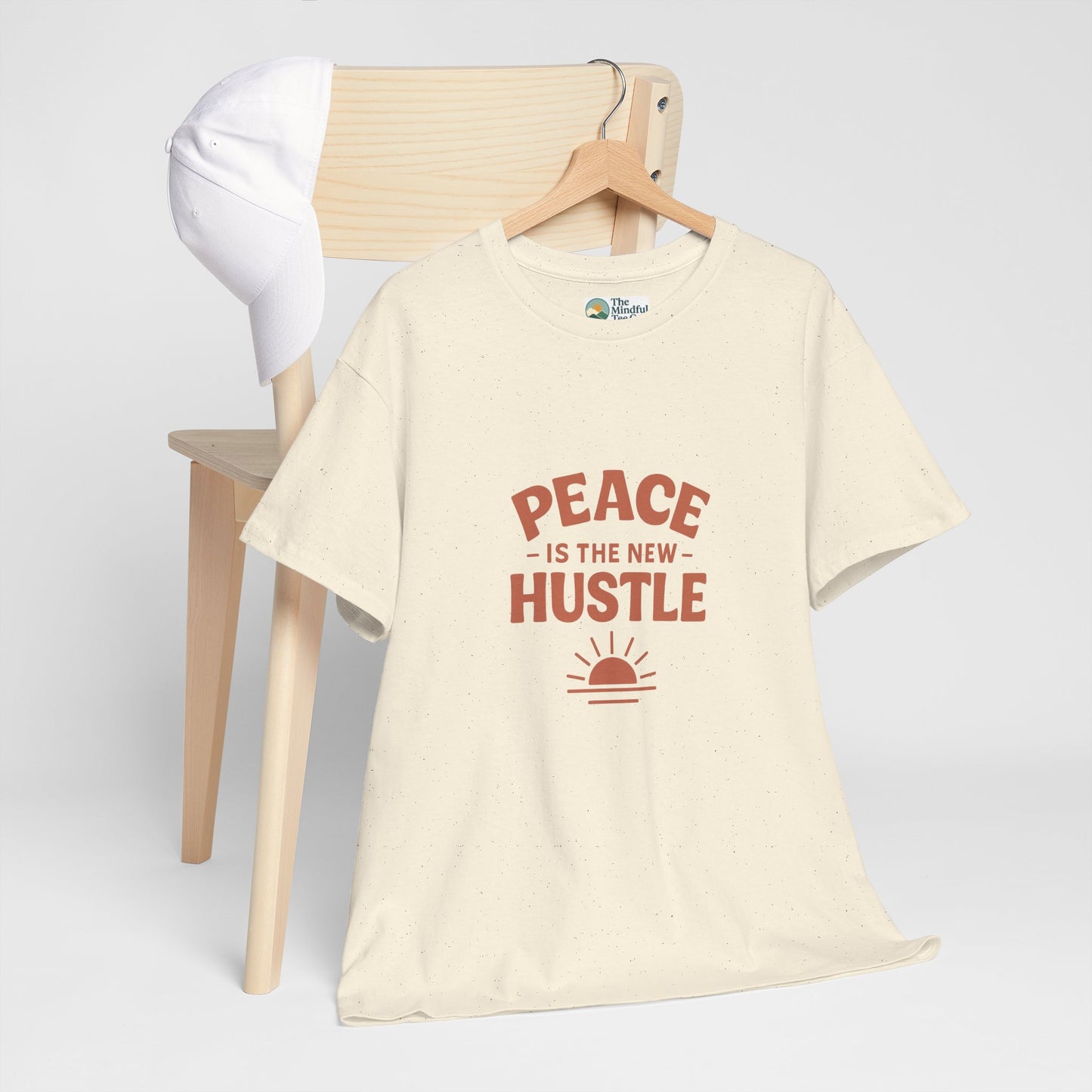 Peace Is The New Hustle T-Shirt - Mindful & Self-Care