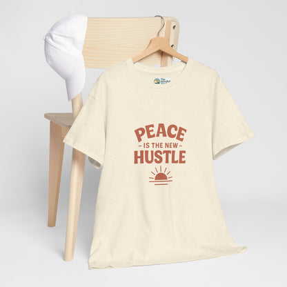 Peace Is The New Hustle T-Shirt - Mindful & Self-Care