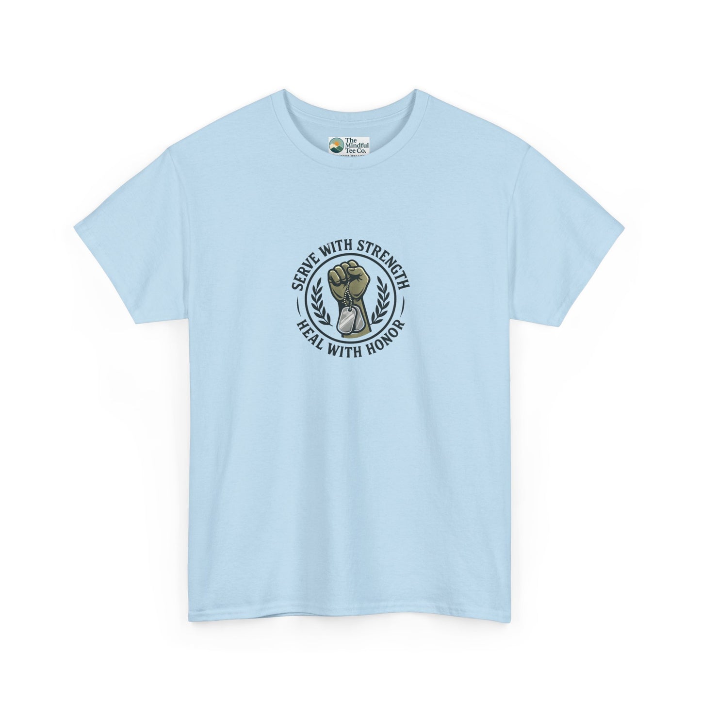 Serve with Strength T-Shirt – Military Mental Health Tee
