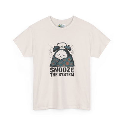 Snooze the System T-Shirt – Anti-Hustle Tee