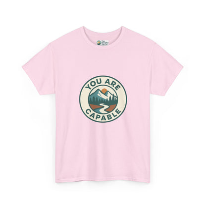 You Are Capable T-Shirt – Inspirational Adventure Tee