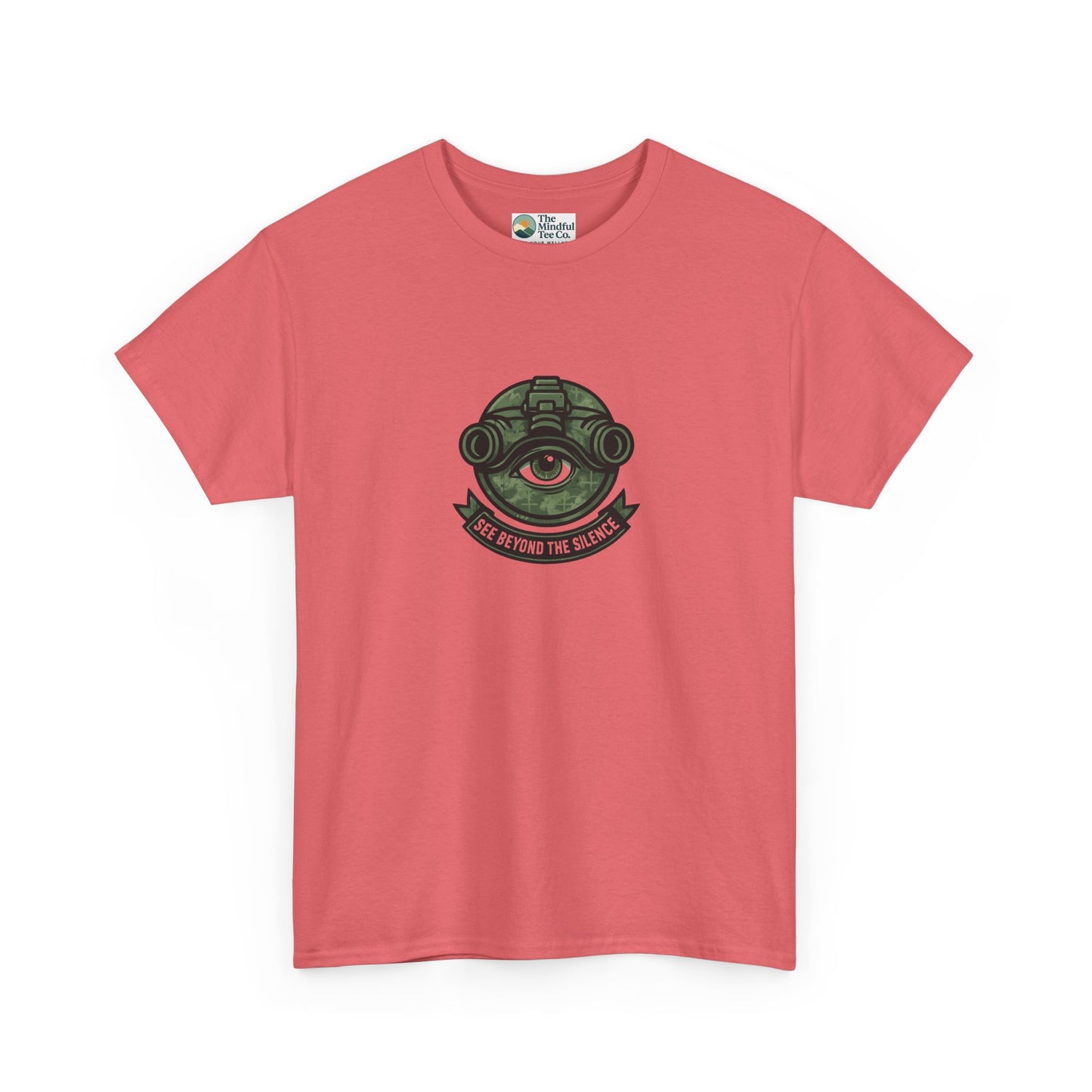 See Beyond the Silence T-Shirt – Military Awareness & Mental Strength  Tee