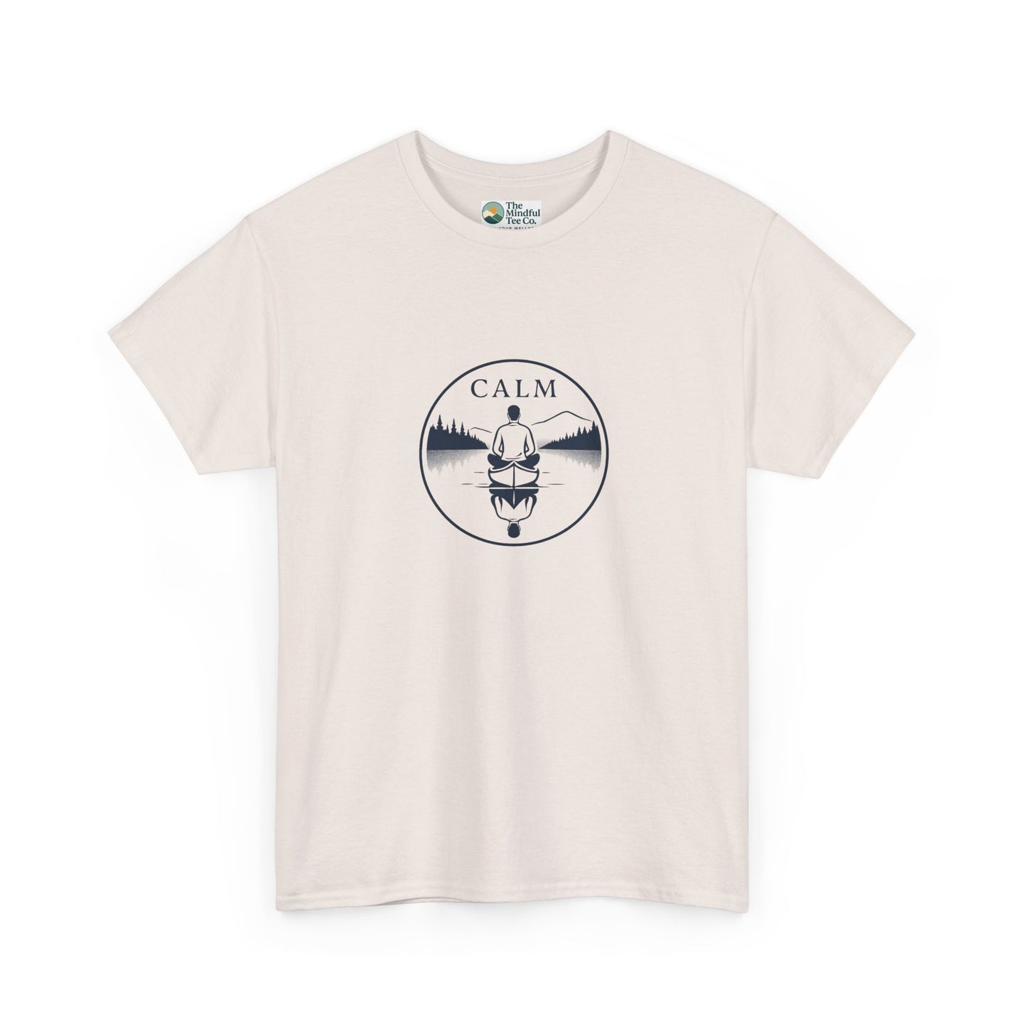 Calm T-Shirt – Minimalist Meditation Tee