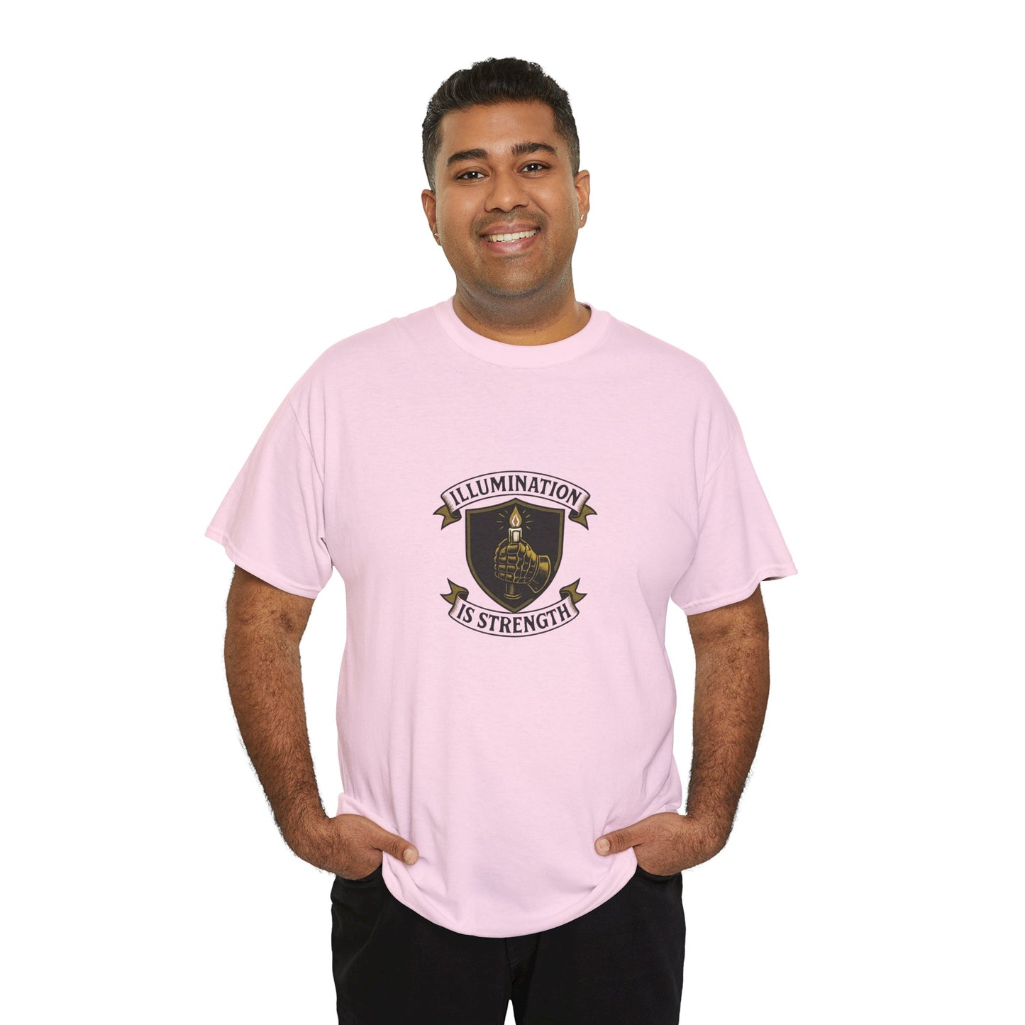 Illumination Is Strength T-Shirt – Military Resilience & Awareness  Tee