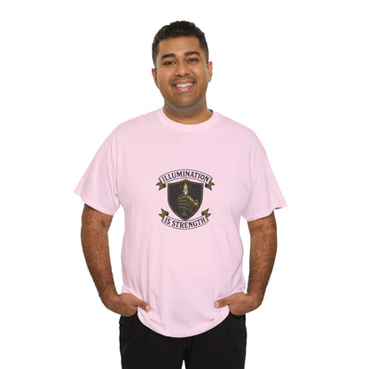 Illumination Is Strength T-Shirt – Military Resilience & Awareness  Tee