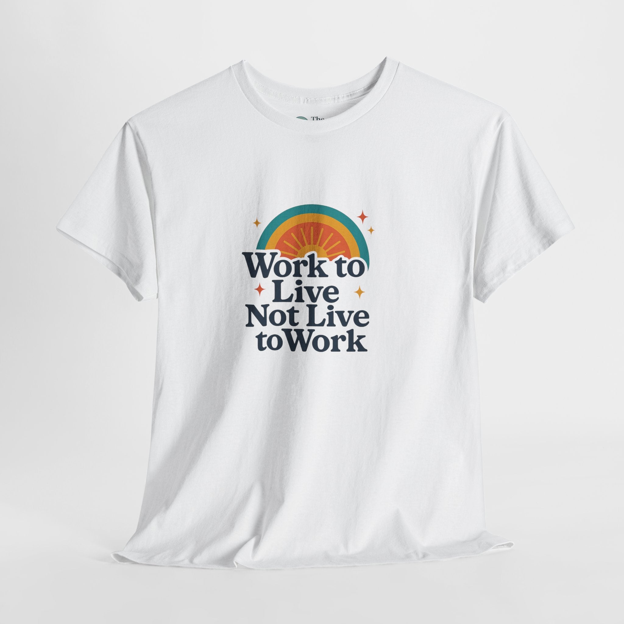 Work to Live – Balance Tee