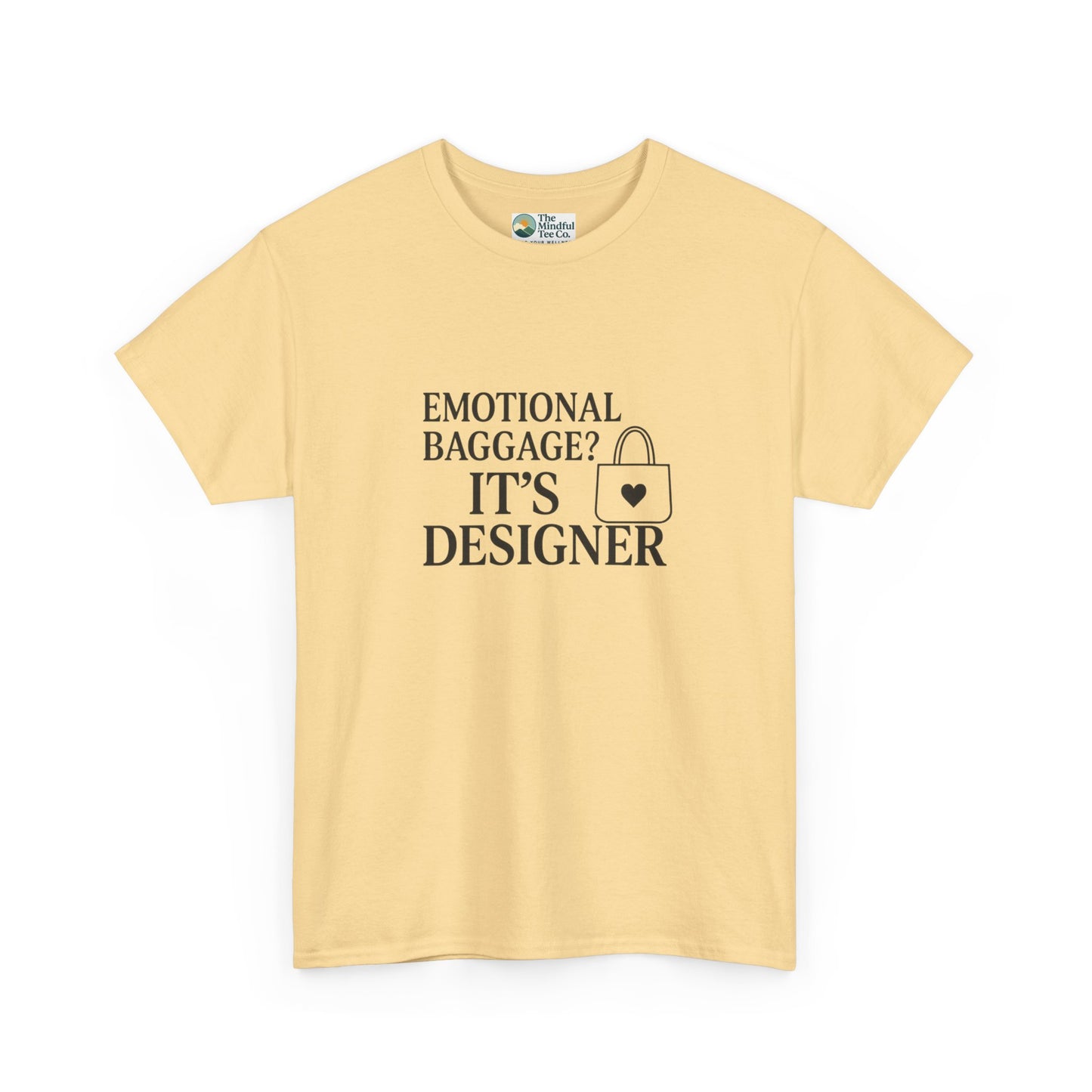 Emotional Baggage? It’s Designer T-Shirt – Mental Health Tee