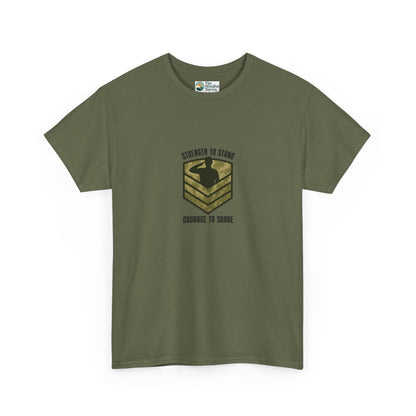 Strength to Stand, Courage to Share T-Shirt – Military Mental Health  Tee