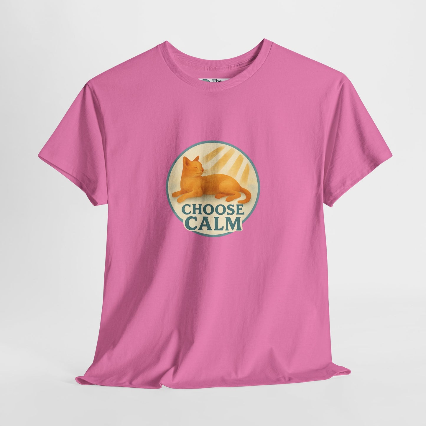 Choose Calm T-Shirt – Relaxing Cat Tee
