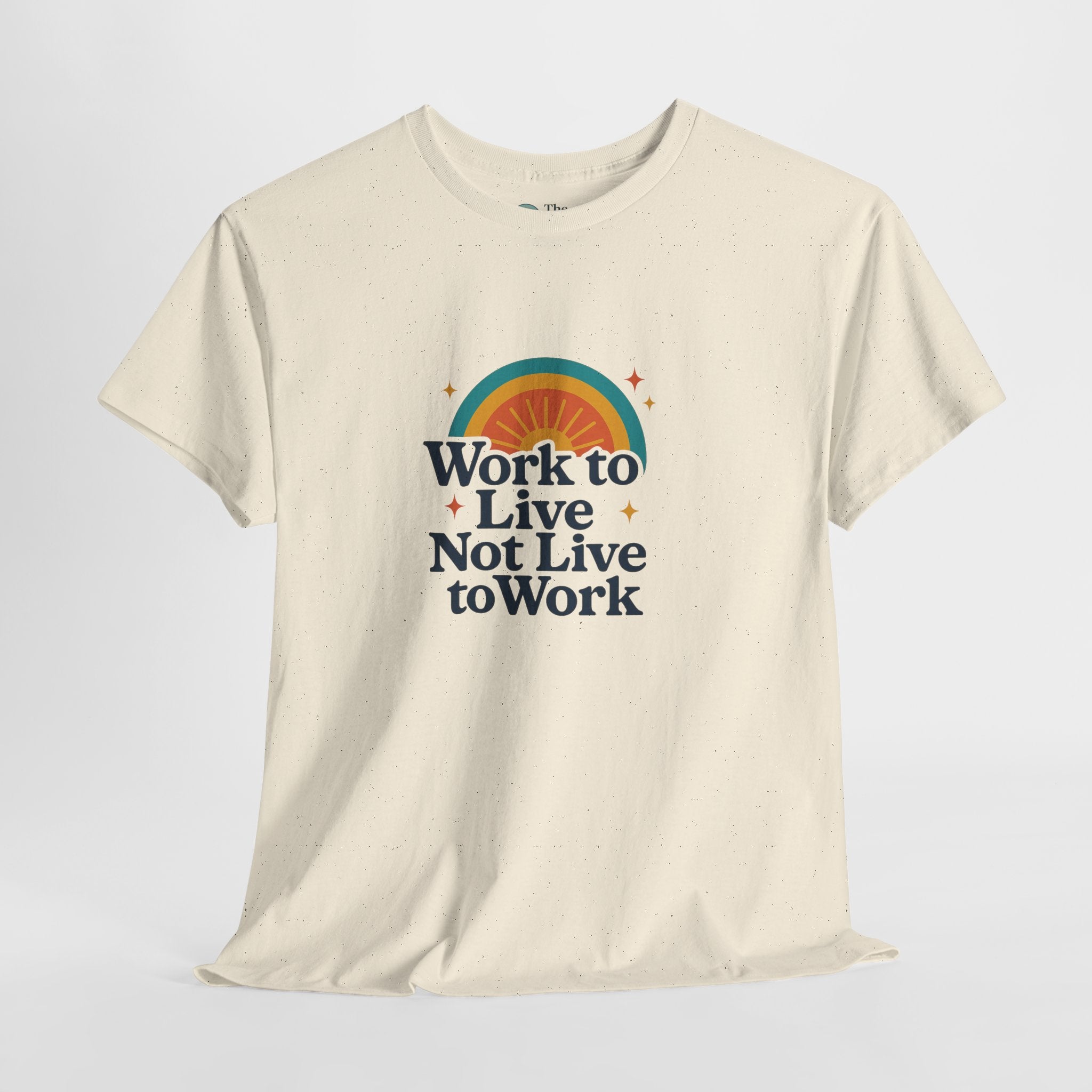 Work to Live – Balance Tee