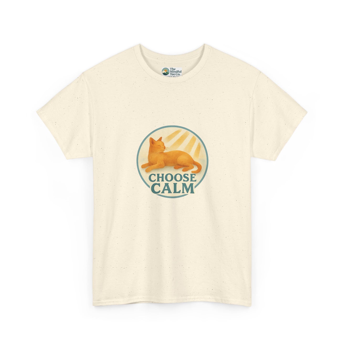 Choose Calm T-Shirt – Relaxing Cat Tee
