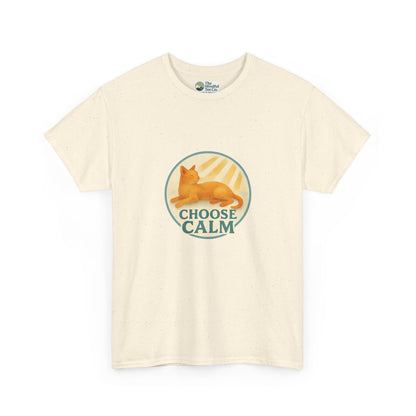 Choose Calm T-Shirt – Relaxing Cat Tee