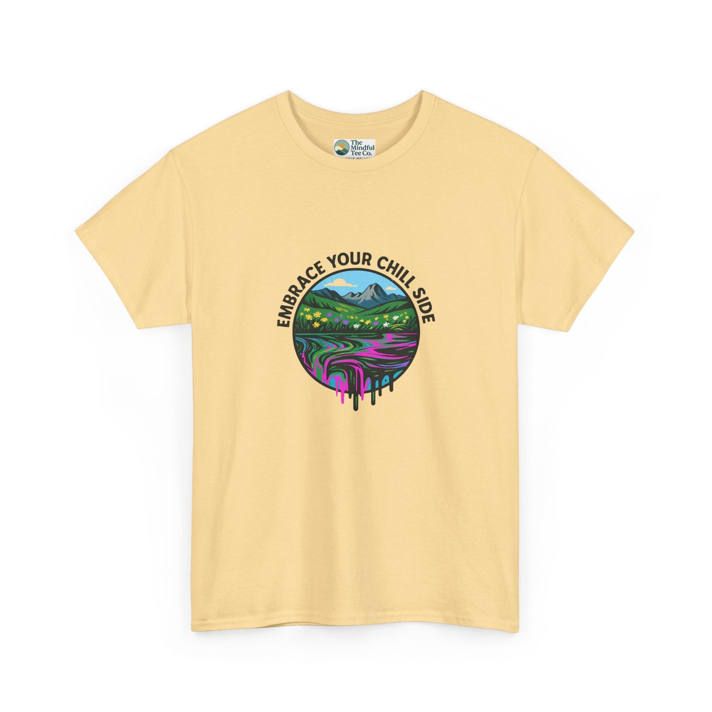 Embrace Your Chill Side T-Shirt - Alpine Meadow Meltdown Tee