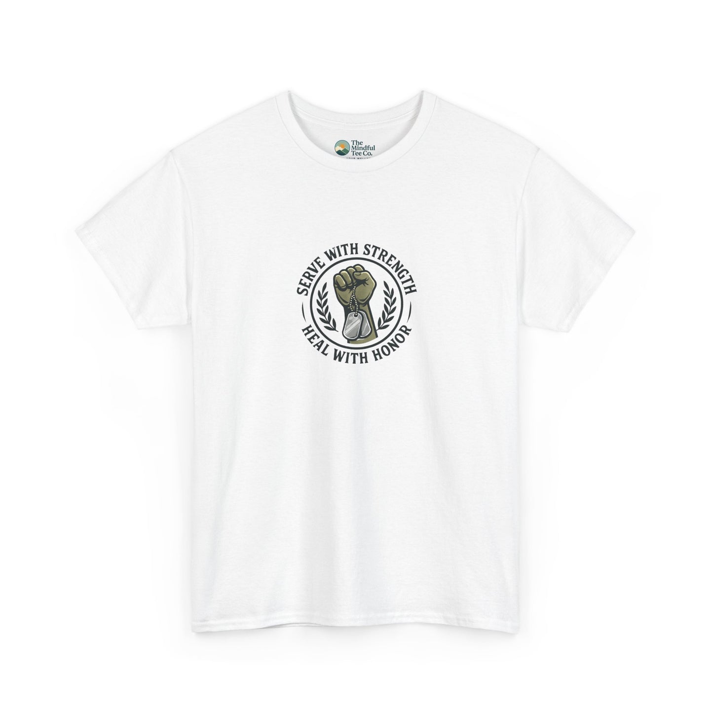 Serve with Strength T-Shirt – Military Mental Health Tee