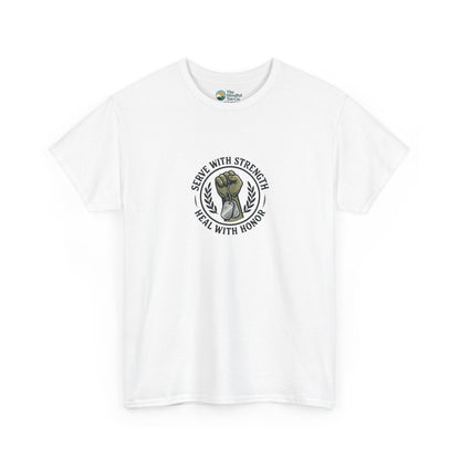 Serve with Strength T-Shirt – Military Mental Health Tee