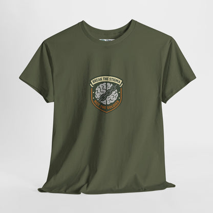 Break the Stigma T-Shirt – Military Mental Health Tee