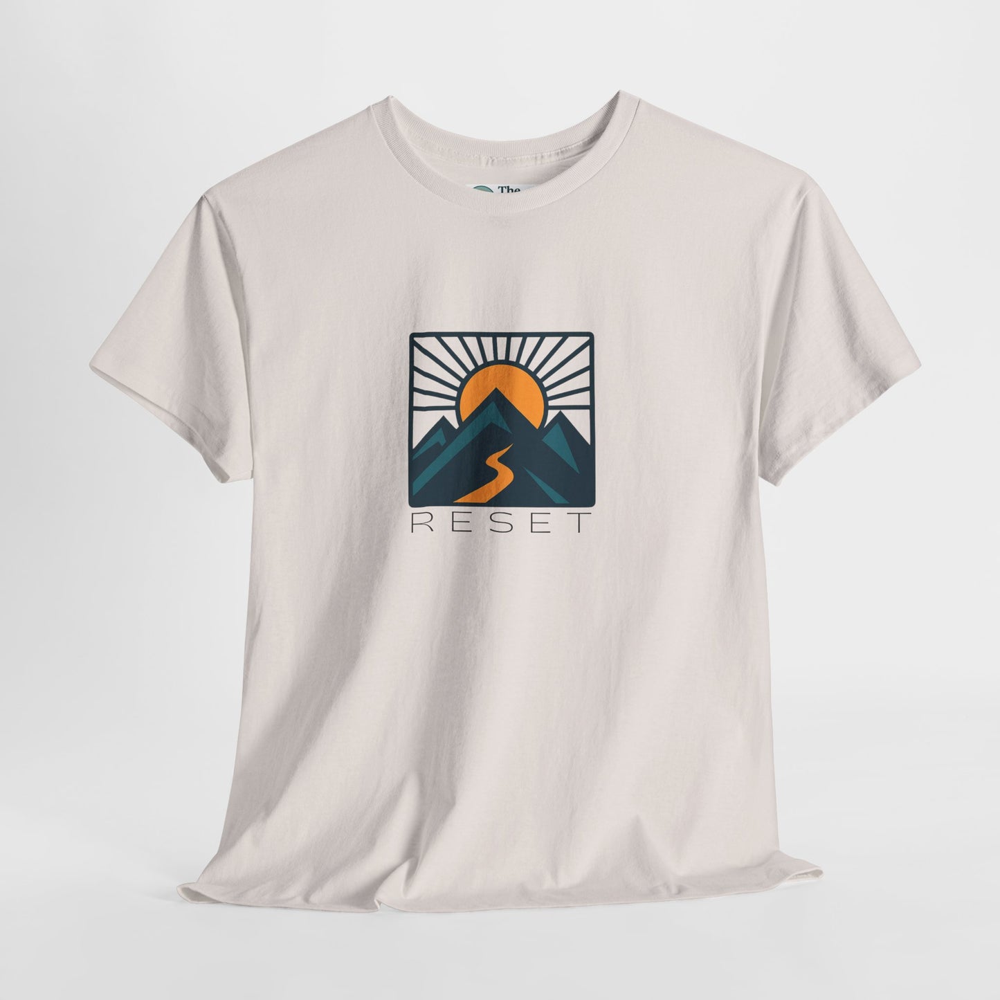 RESET T-Shirt – Motivational Sunrise Tee
