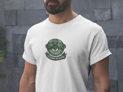 See Beyond the Silence T-Shirt – Military Awareness & Mental Strength  Tee