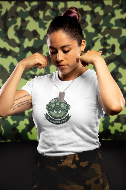 See Beyond the Silence T-Shirt – Military Awareness & Mental Strength  Tee